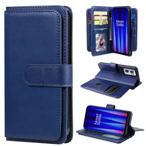 10-slot wallet case for OnePlus Nord CE 2 5G - Dark Blue