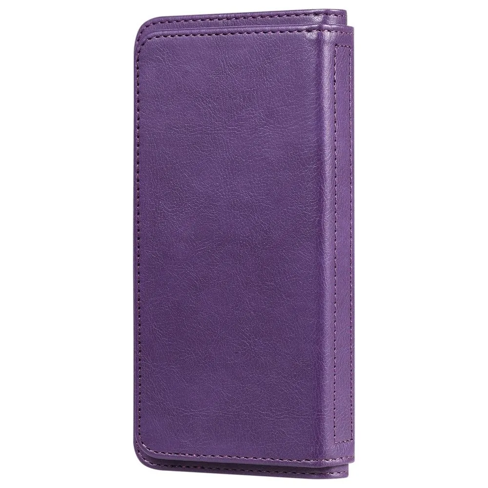 10-slot wallet case for Samsung Galaxy S22 Ultra - Purple