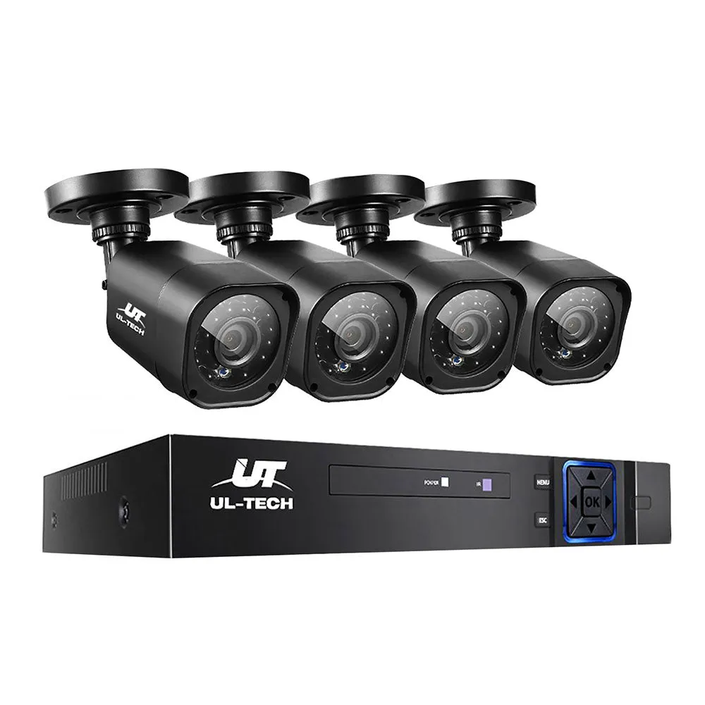 1080p HD 8CH DVR CCTV, Night Vision Cameras - UL-Tech