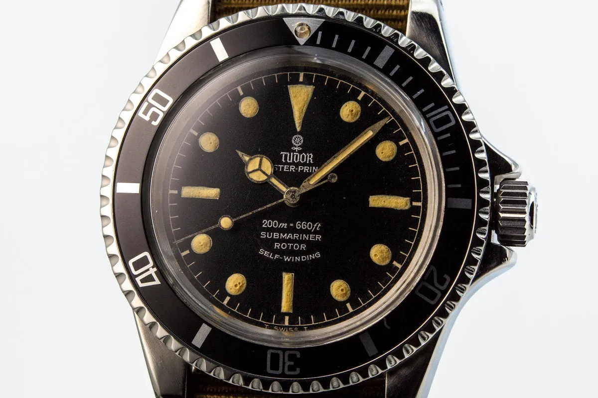 1963 Tudor Submariner 7928 Chapter Ring Dial