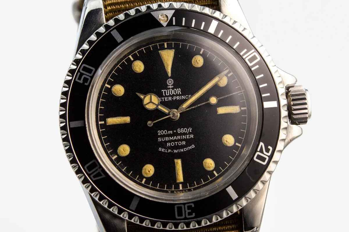 1963 Tudor Submariner 7928 Chapter Ring Dial