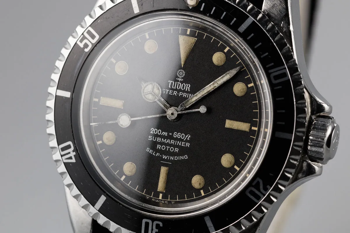 1964 Tudor Submariner 7928 with Gilt Chapter Ring Underline