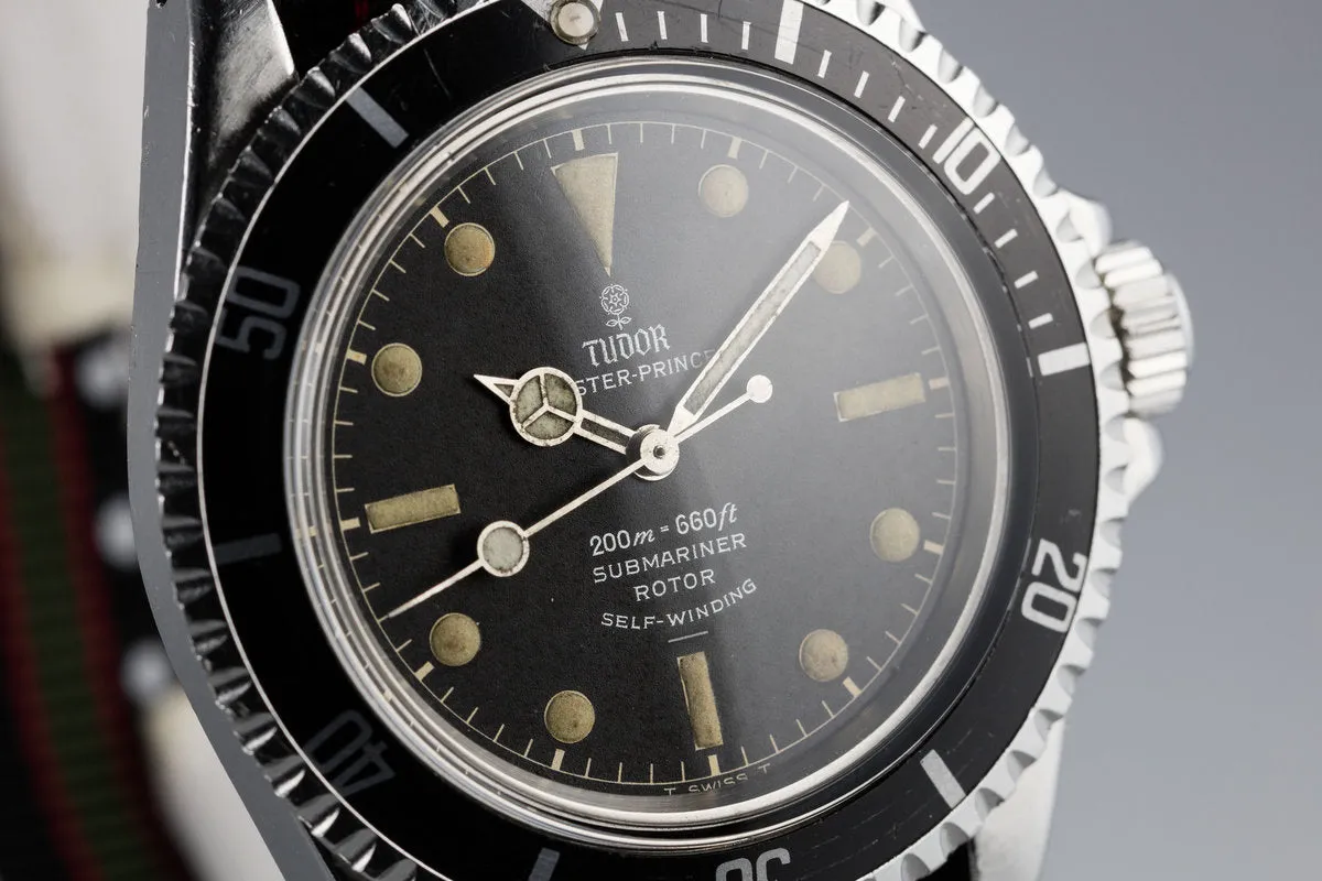 1964 Tudor Submariner 7928 with Gilt Chapter Ring Underline