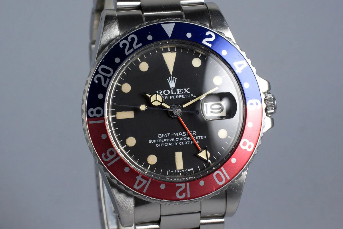 1975 Rolex GMT 1675