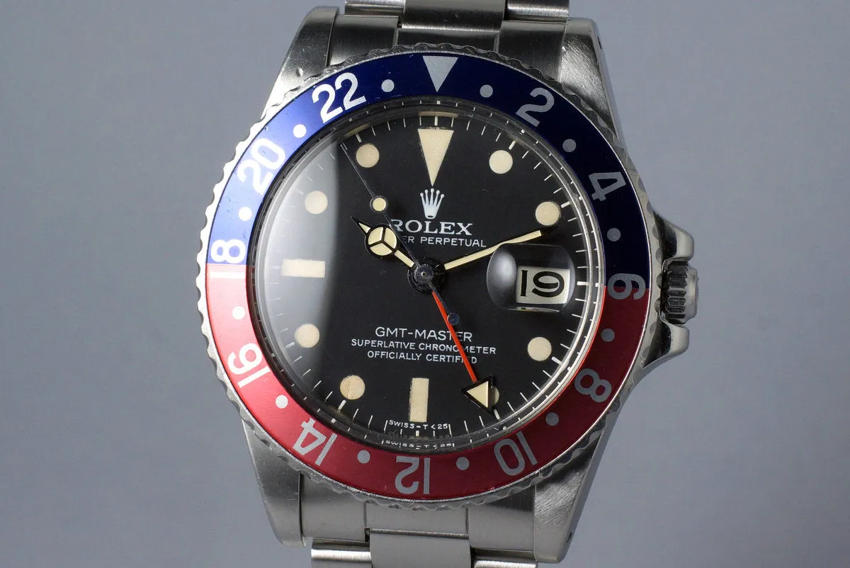 1975 Rolex GMT 1675