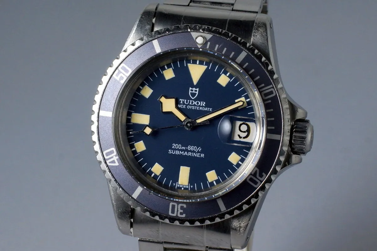 1975 Tudor Submariner 9411/0 Blue Snowflake