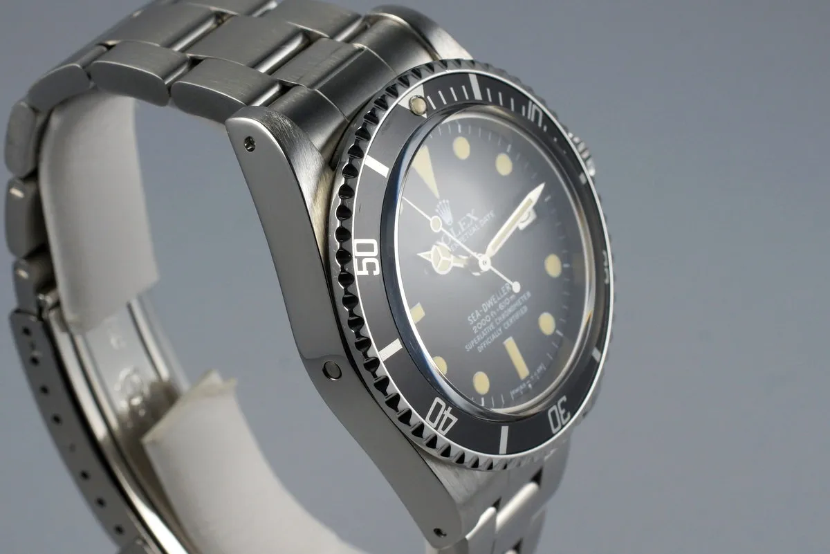 1978 Rolex Sea Dweller 1665 Mark I Dial