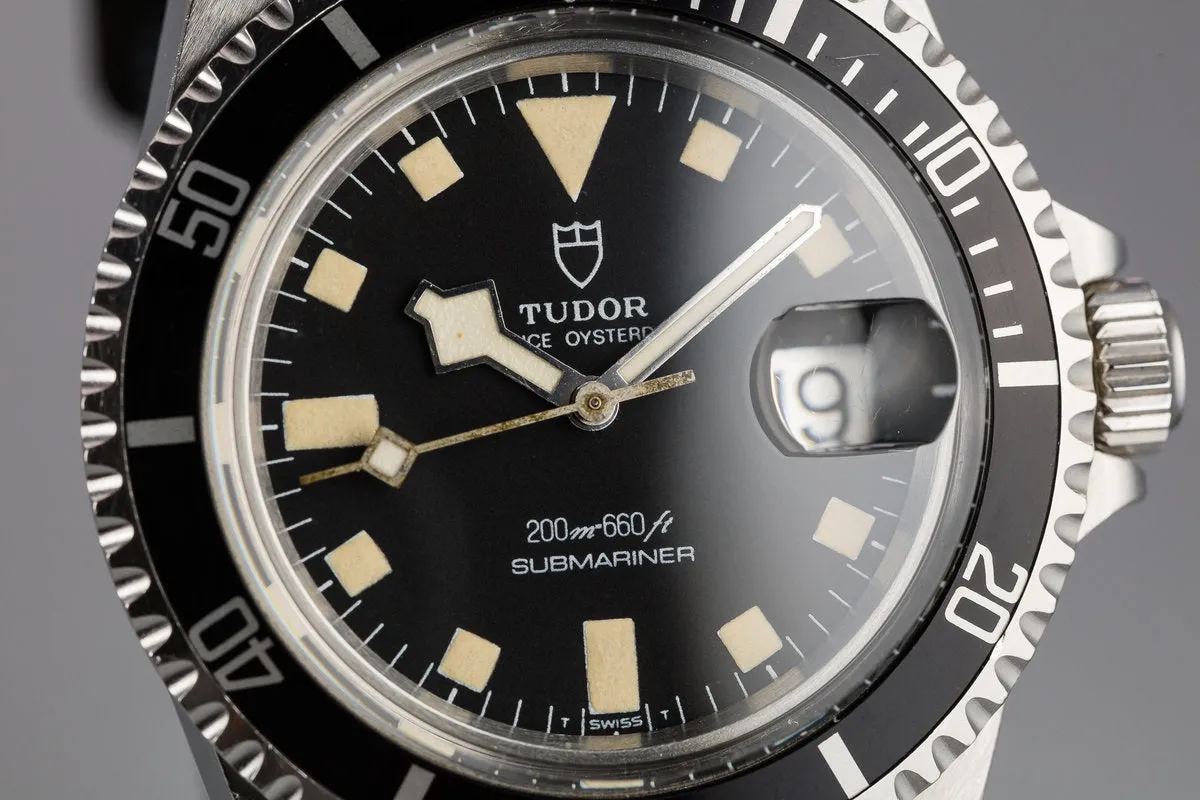 1981 Tudor Snowflake Submariner 94110 with Service Papers