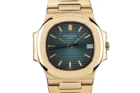 1992 18L YG Patek Phlippe Nautilus 3800/1 with Box and Extract from the Archives