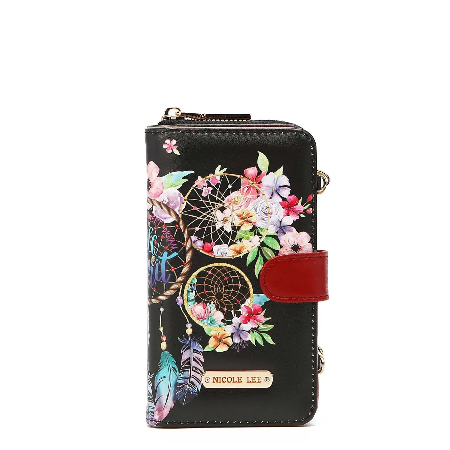 2 PIECE PHONE CASE CROSSBODY WALLET