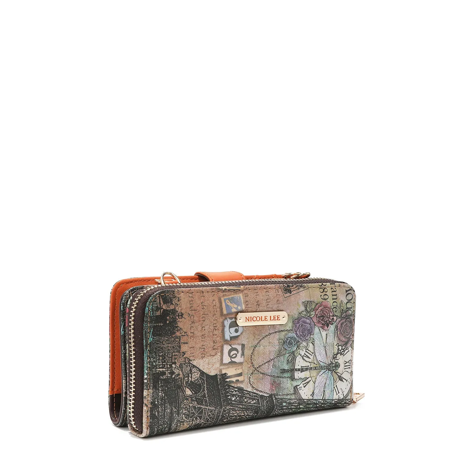 2 PIECE PHONE CASE CROSSBODY WALLET