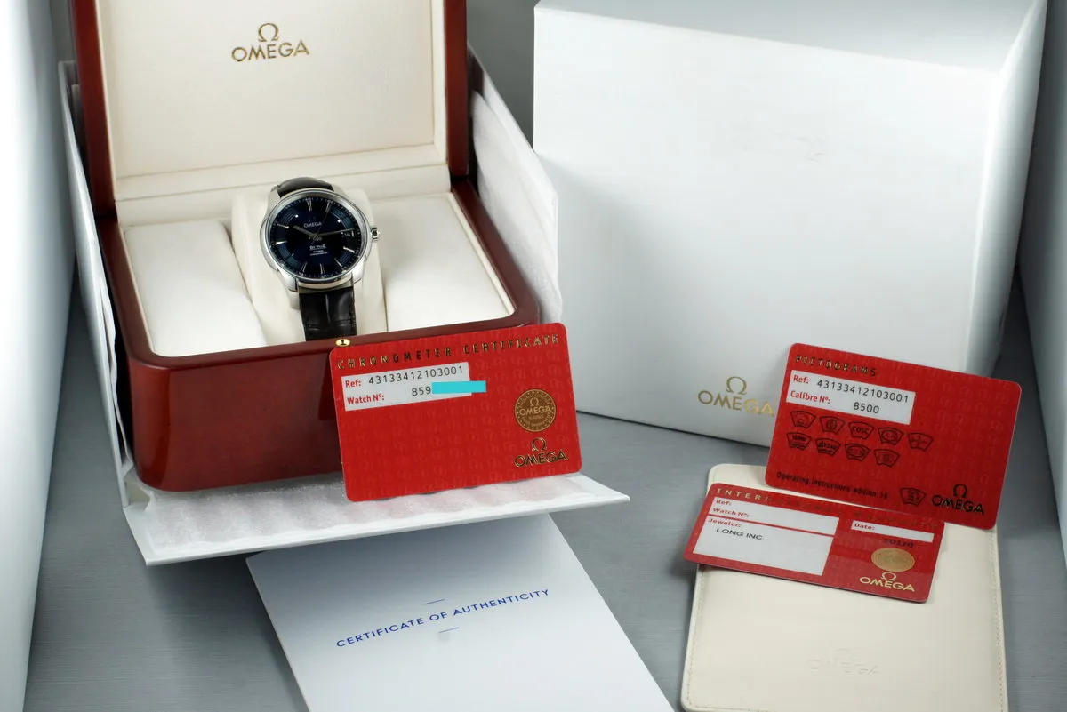 2013 Omega DeVille 431334121 Co-Axial with Box and Papers