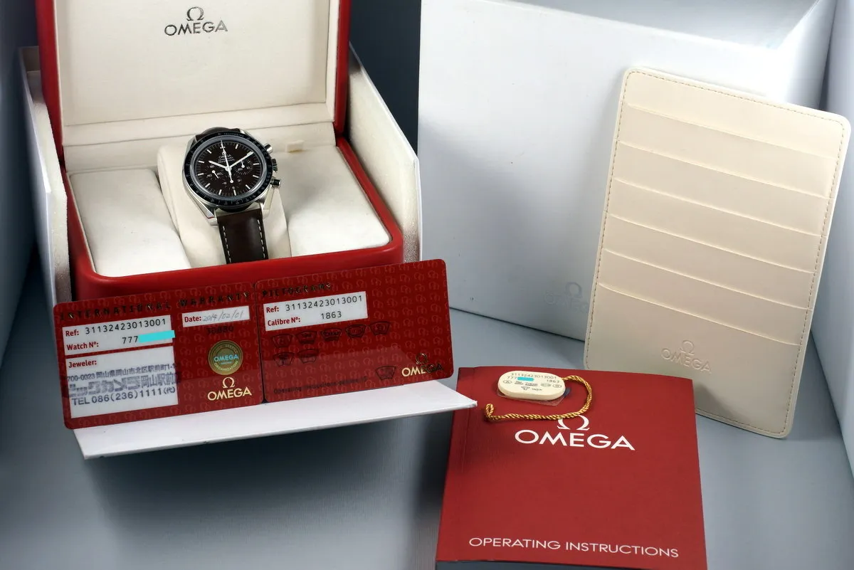 2014 Omega Speedmaster Moonwatch 311.30.42.30.13.001 with Box and Papers