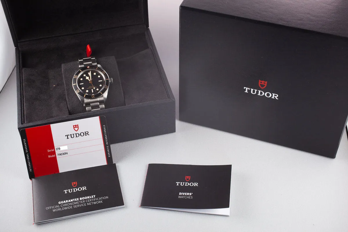 2018 Tudor Black Bay 58 79030N with Box and Papers