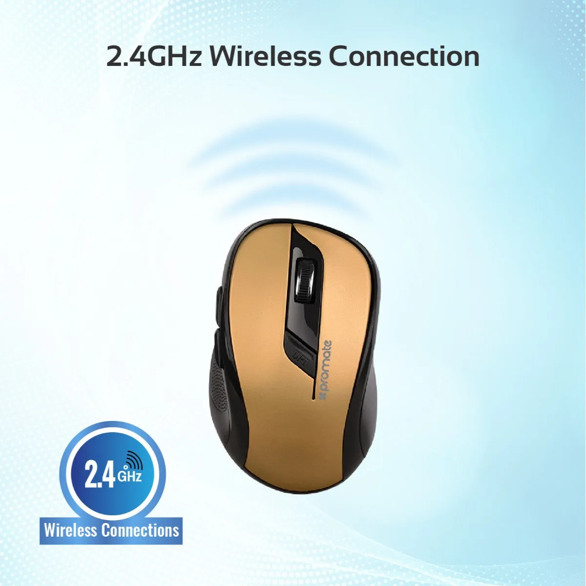 2.4GHz Wireless Ergonomic Optical Mouse