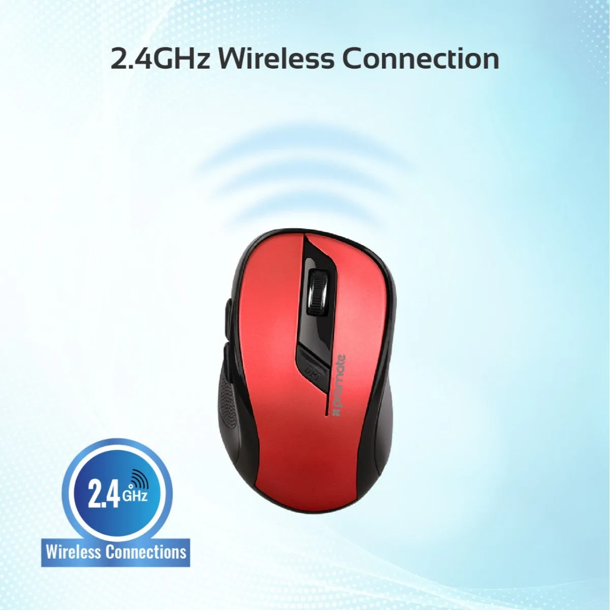 2.4GHz Wireless Ergonomic Optical Mouse