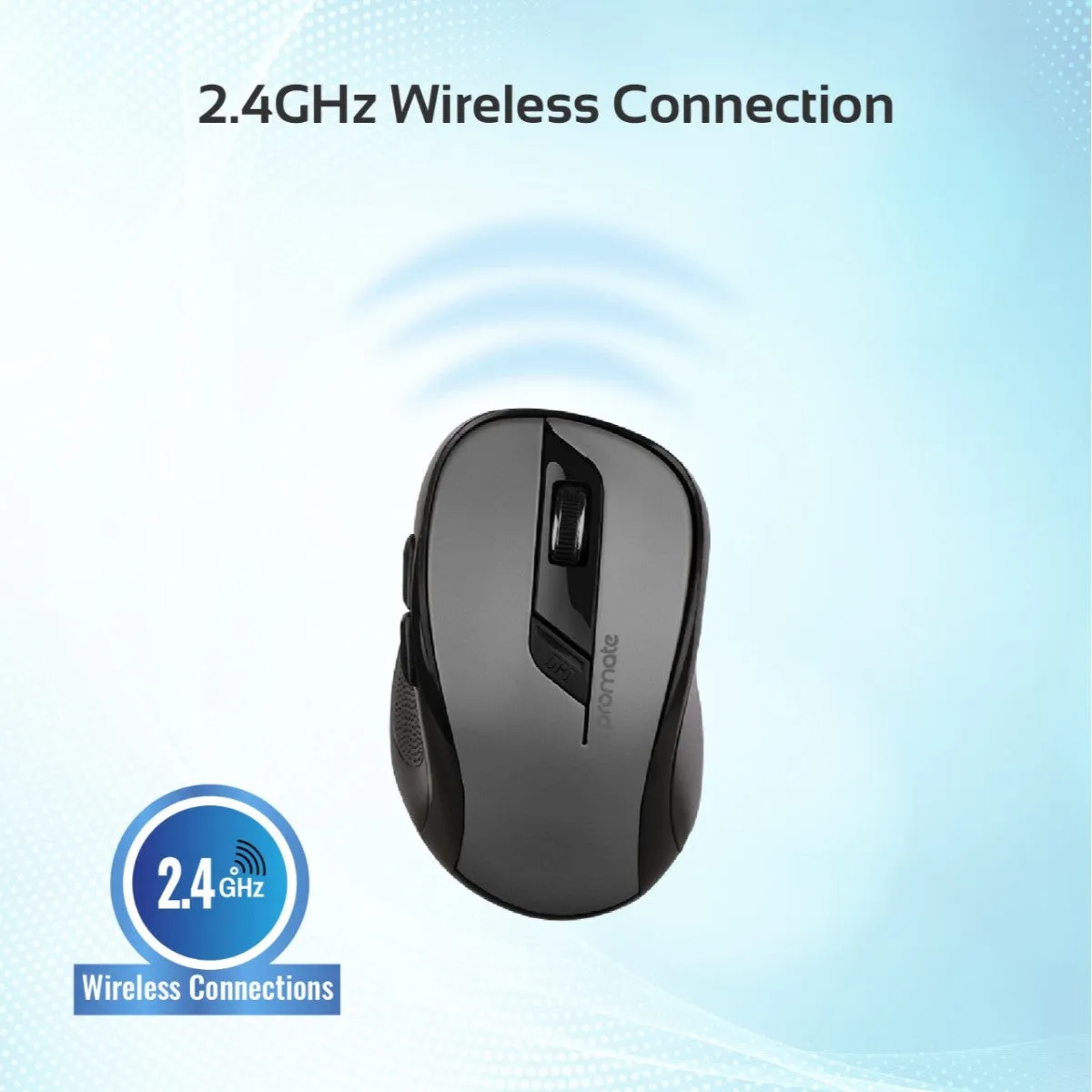 2.4GHz Wireless Ergonomic Optical Mouse