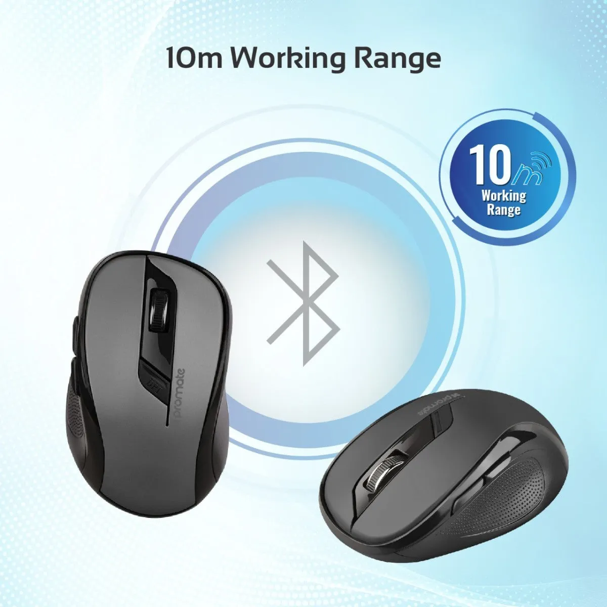 2.4GHz Wireless Ergonomic Optical Mouse