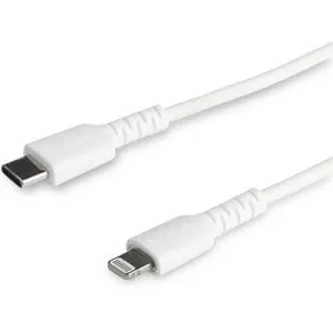 2m (6.6ft) USB C to Lightning Cable - MFi Certified - Durable USB Lightning Charging Cable - White (RUSBCLTMM2MW)