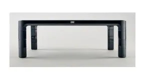 3M Ms85B Multimedia Cart/Stand Black Flat Panel Multimedia Stand