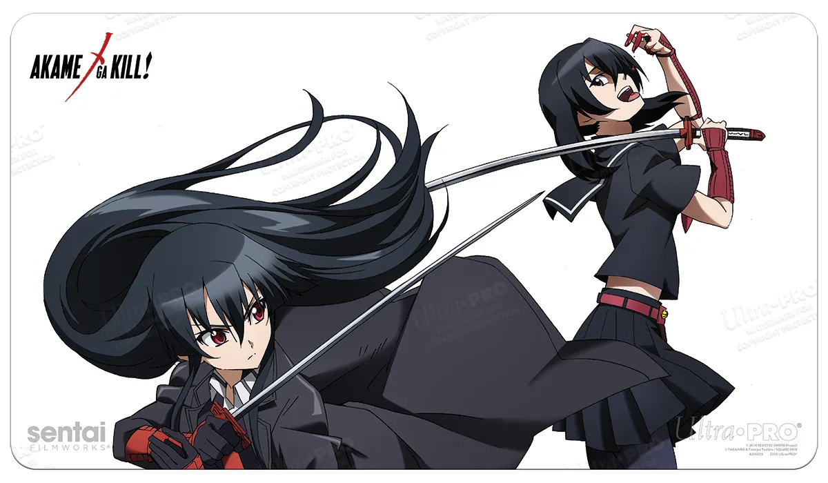 Akame & Kurome Standard Gaming Playmat Mousepad for Akame ga Kill!