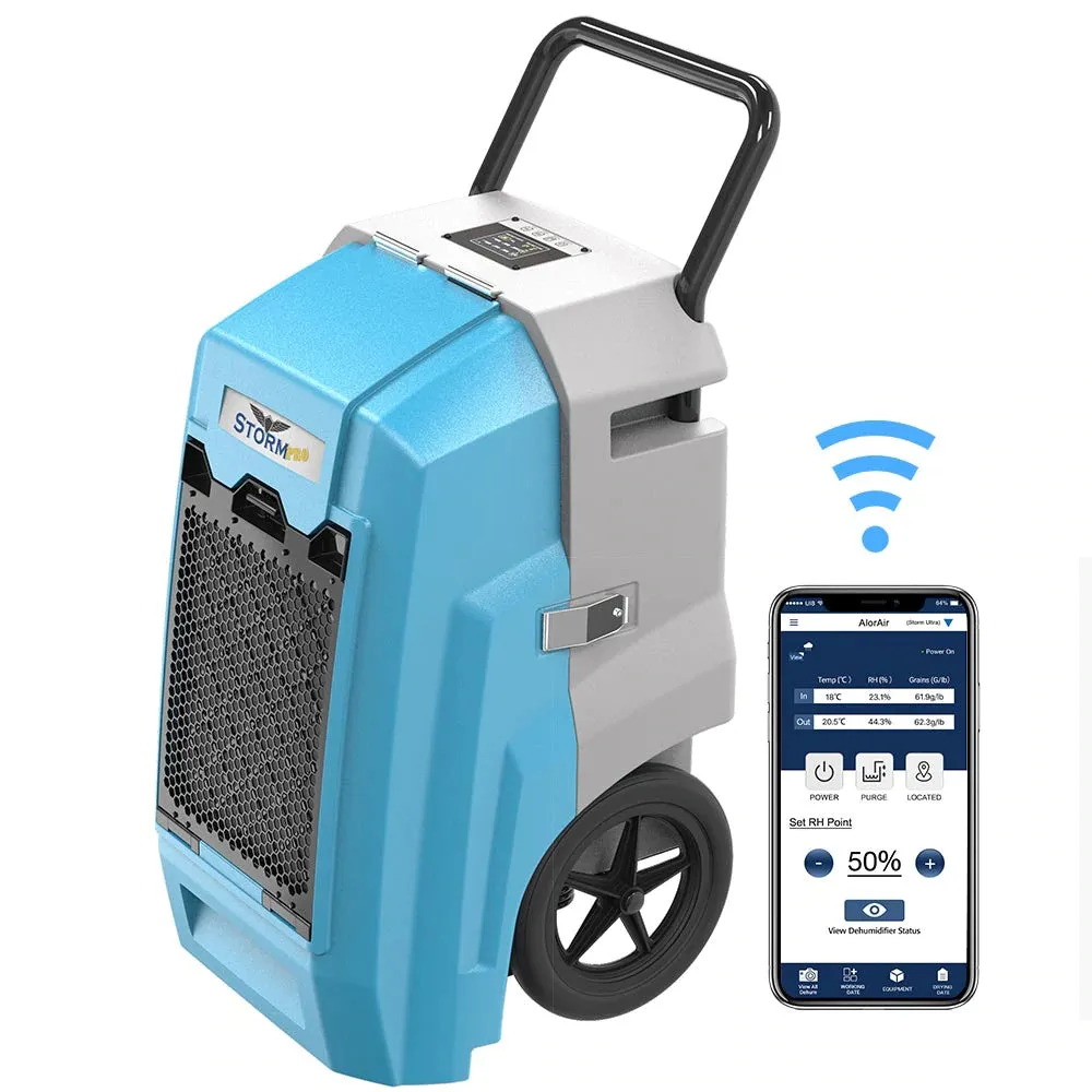 AlorAir Storm Pro 85 Smart Wi-Fi Dehumidifier