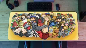 AlternateHistoryHub "The Gang's All Here" Limited Edition Content Creator Collaboration Gaming Deskmat Mouse Pad