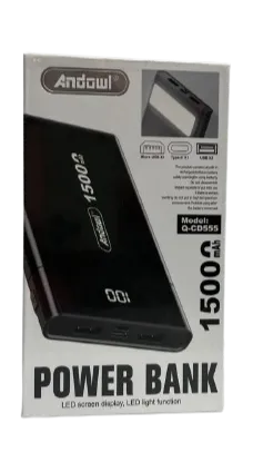 ANDOWL Q-CD555 15000MAH Power Bank