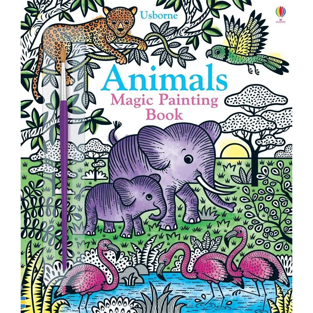 Animals Magic Painting Book