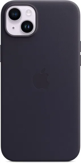 Apple iPhone 14 Plus Leather Case with MagSafe - Ink