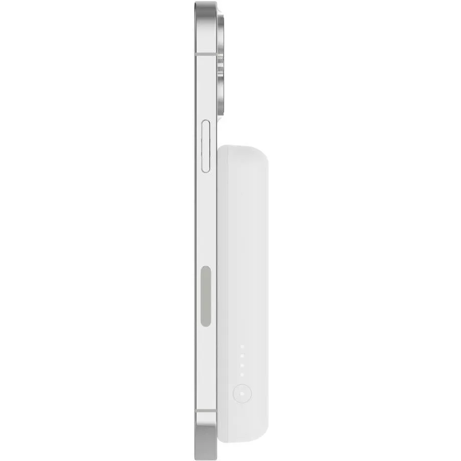 Belkin BoostUp Charge Magnetic Wireless Power Bank 5K   Stand (White)