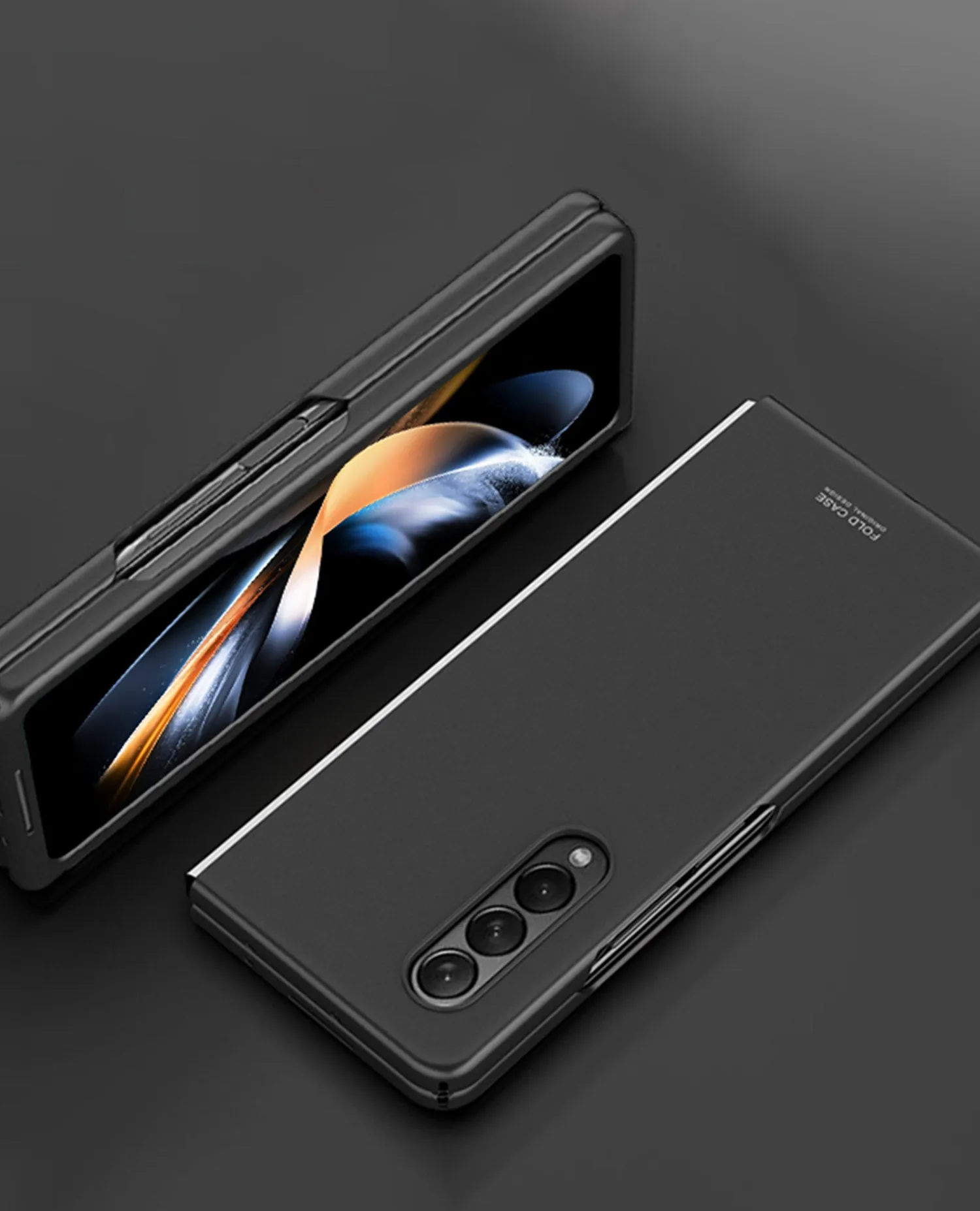 Black Air Skin Slim Case For Samsung Galaxy Z Fold 4