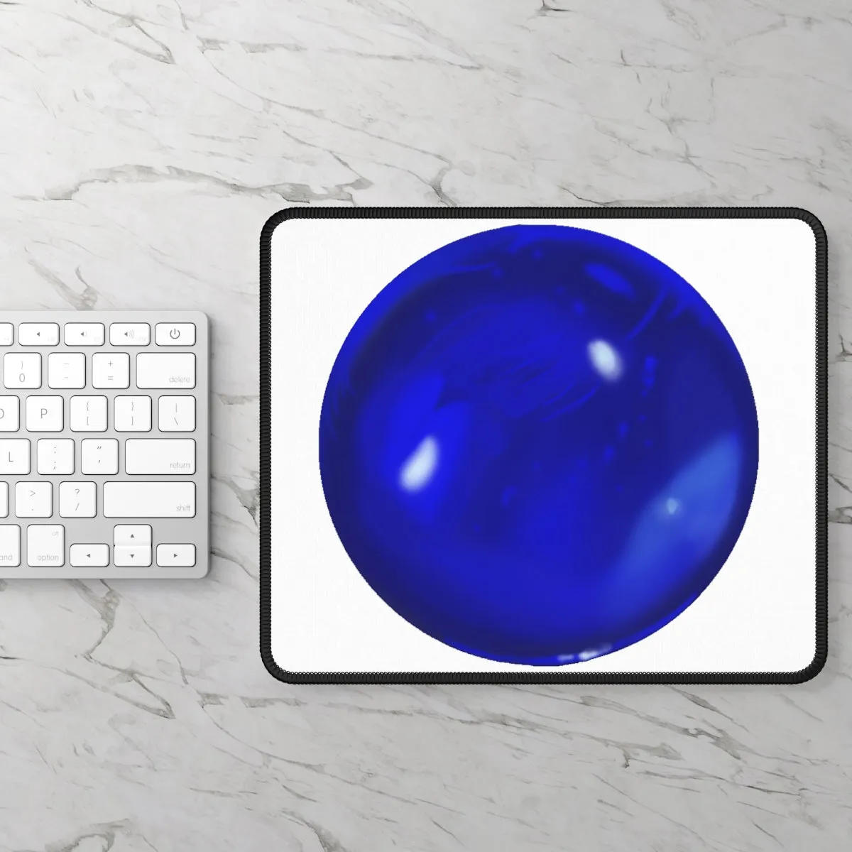 Blue Orb Gaming Mouse Pad