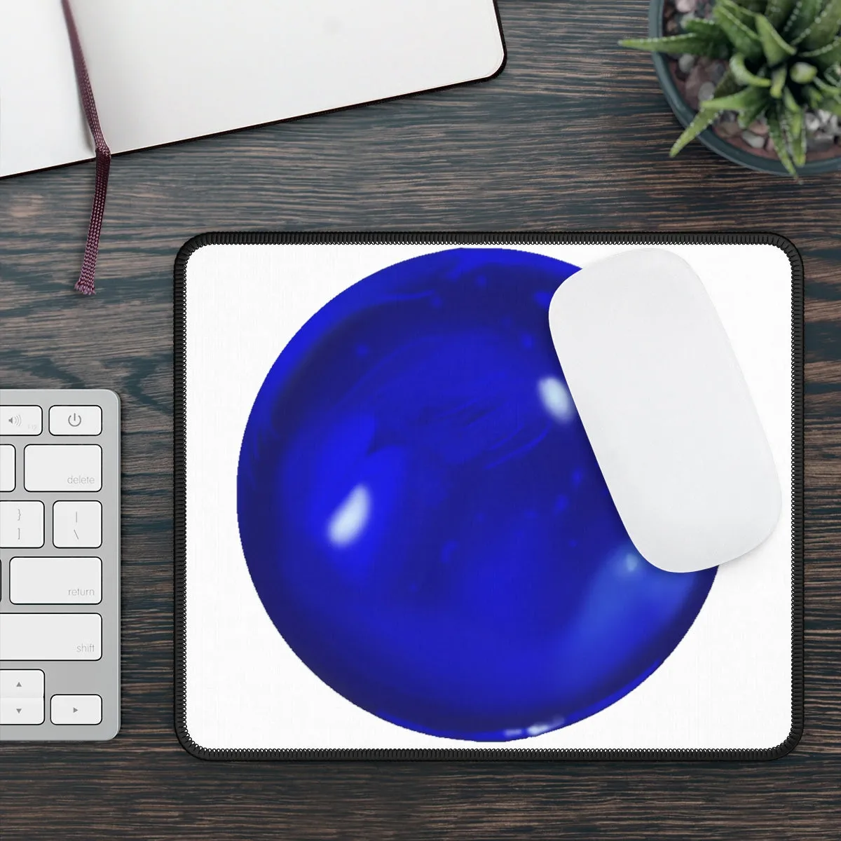 Blue Orb Gaming Mouse Pad