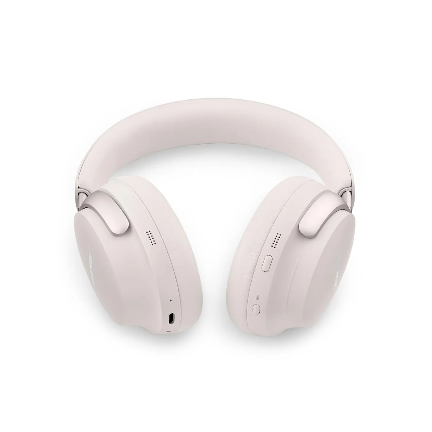 Bose New QuietComfort Ultra Wireless Noise Cancelling Headphones with Spatial Audio, Over-The-Ear Headphones with Mic, Up to 24 Hours of Battery Life, White Smoke 880066-0200