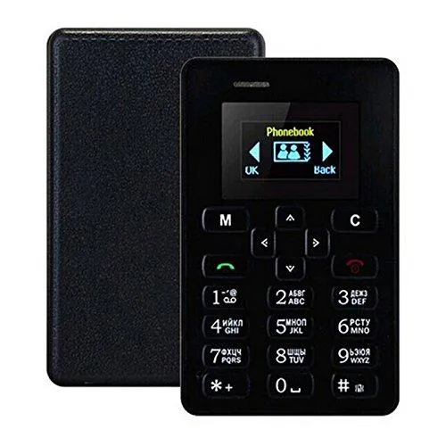 Captcha M5 Mini Card Cell Phones Ultra Thin (CREDIT CARD SIZE)