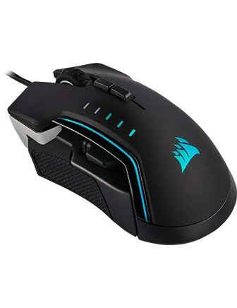 Corsair GLAIVE RGB PRO Mouse - Aluminum