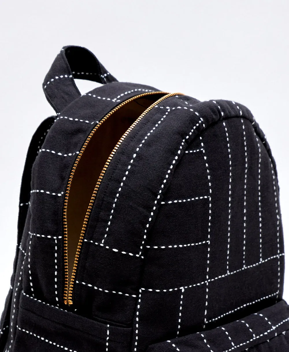 Crosshatch Mini Backpack