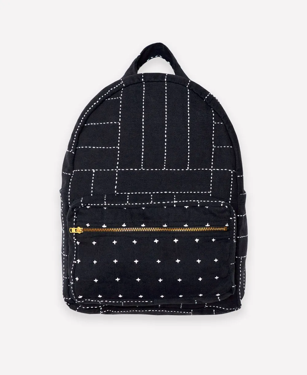 Crosshatch Mini Backpack