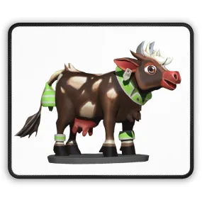 Dark Brown Cow Gaming Mouse Pad