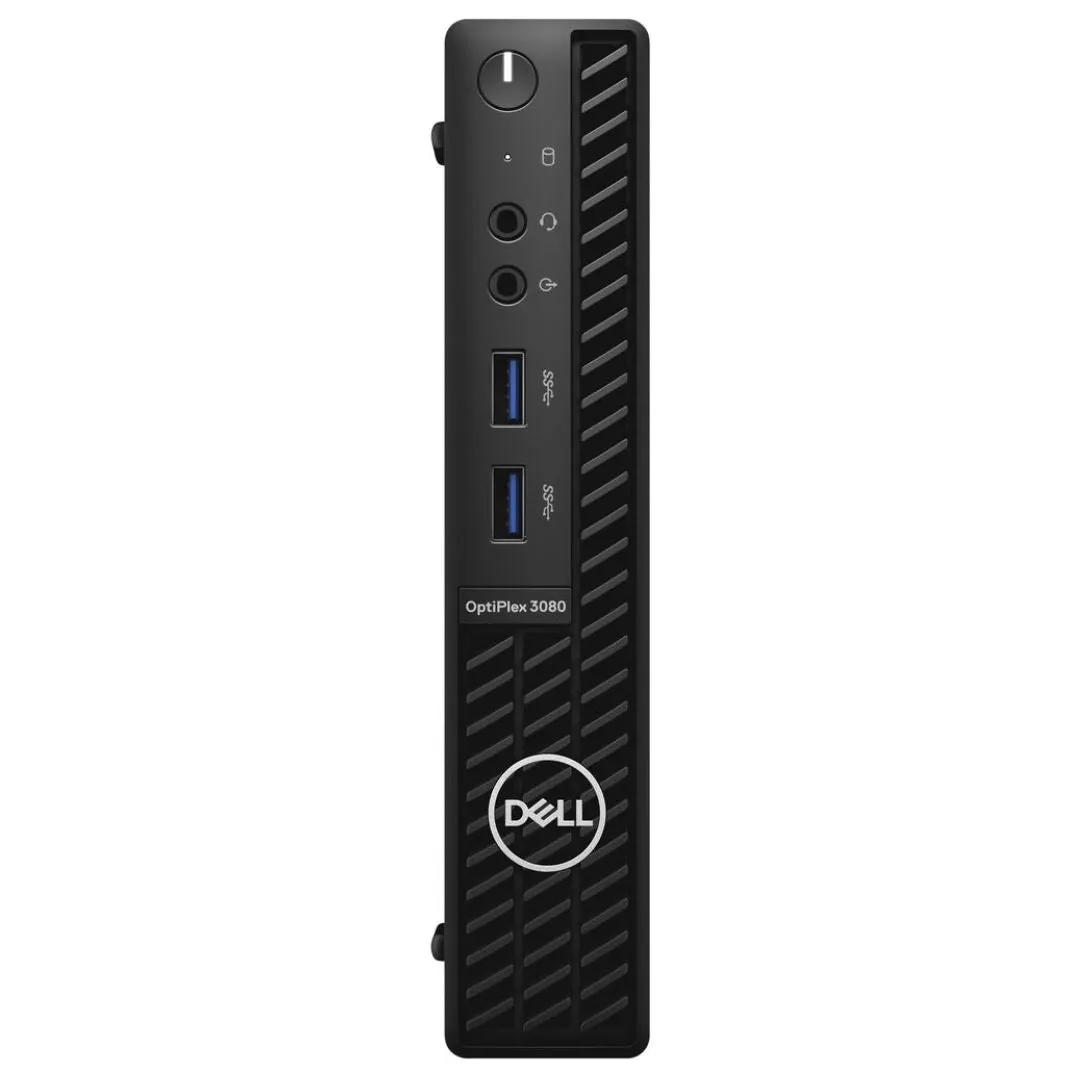 Dell OptiPlex 3080, Micro Desktop, Intel Core i5-10500T, 2.3GHz, 64GB RAM, 1TB M2 SSD, Windows 11 Pro - Grade A Refurbished