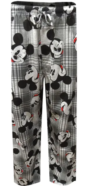 Disney Mickey Mouse Plaid Lounge Pants