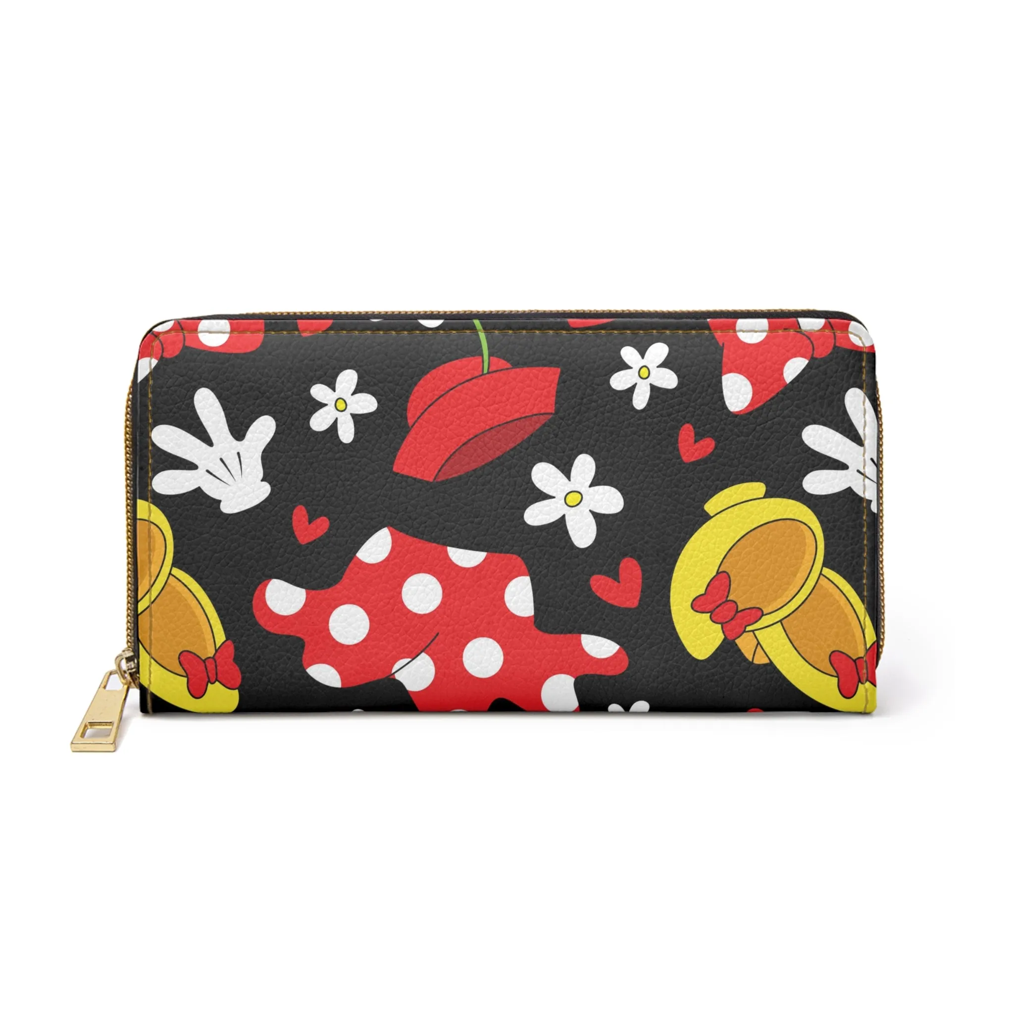 Disney Minnie Mouse All About The Bows Zipper Wallet