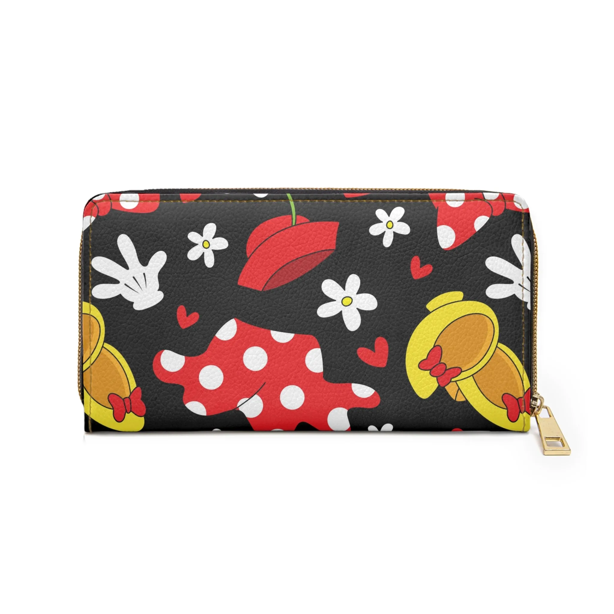 Disney Minnie Mouse All About The Bows Zipper Wallet