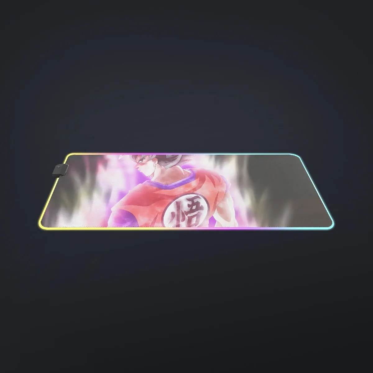 Dragon Ball Angry Son Goku Unique Style Full Print cool LED Mouse Pad