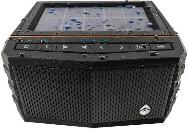 ECOXGEAR GDI-EXSJ401 SolJam Solar-Powered Waterproof Speaker (Black)