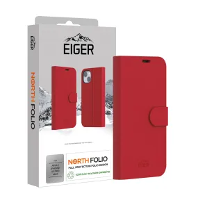 Eiger North Folio Case for Apple iPhone 15 Pro Max in Red