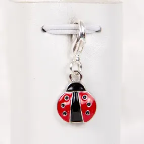 Enamel Ladybug Charm or Pin