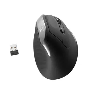 Ergonomic Optical Mouse Ewent ew3229 Black/Grey