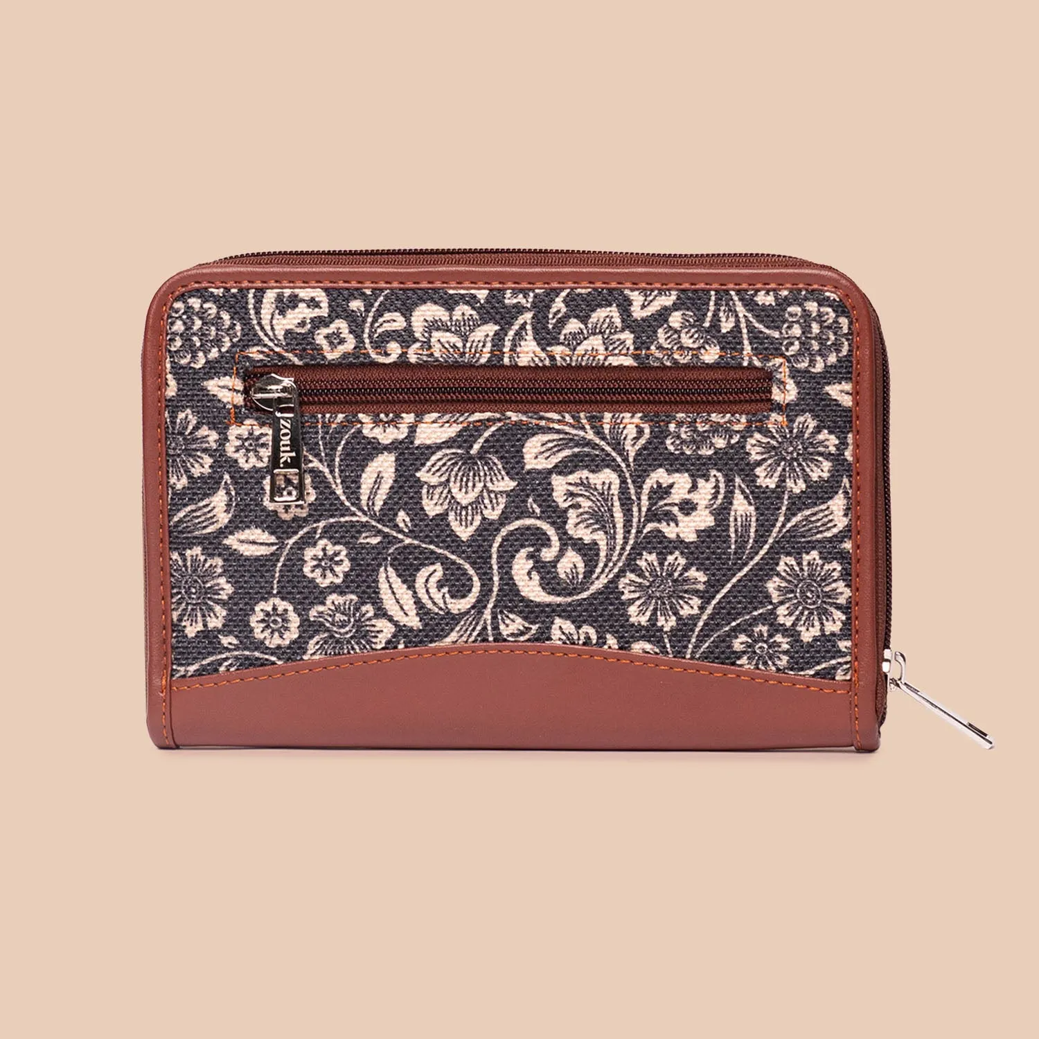 FloMotif & Mughal Motif - Chain Wallet Combo